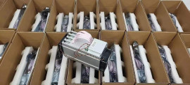 Antminer L3+ с БП, Б/У.