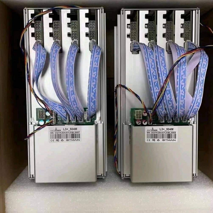 Antminer L3+ с БП, Б/У.