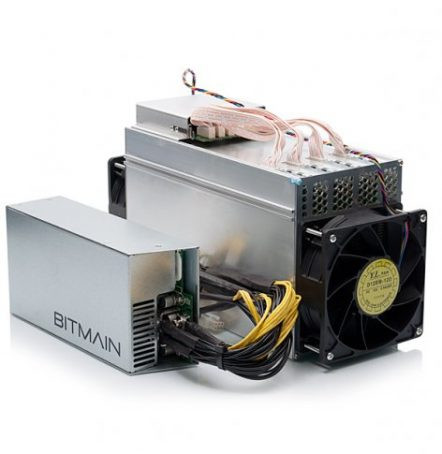Antminer L3+ с БП, Б/У.
